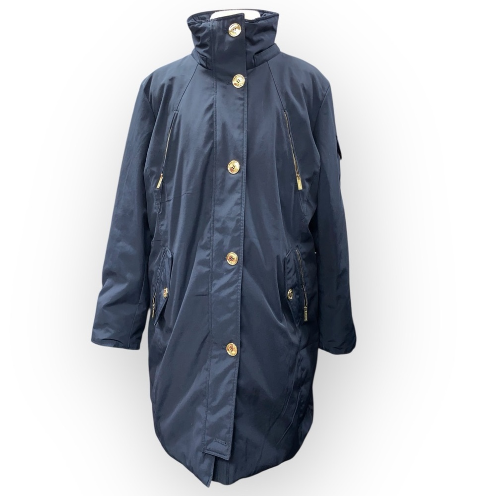 Michael Kors Navy Blue Down Coat